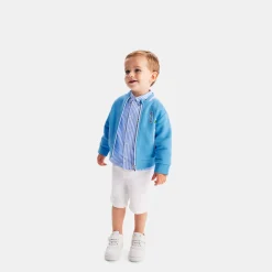 Jacadi Sweaters, Sweatshirts And Cardigans|Baby boy zip-up sweatshirt Light blue