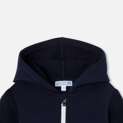 Jacadi Sweaters, Sweatshirts And Cardigans|Baby boy zip-up sweatshirt Jacadi Navy
