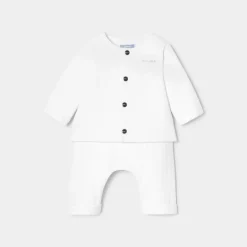 Jacadi Bloomers, Overalls And Sets|Baby comfort set Jacadi White