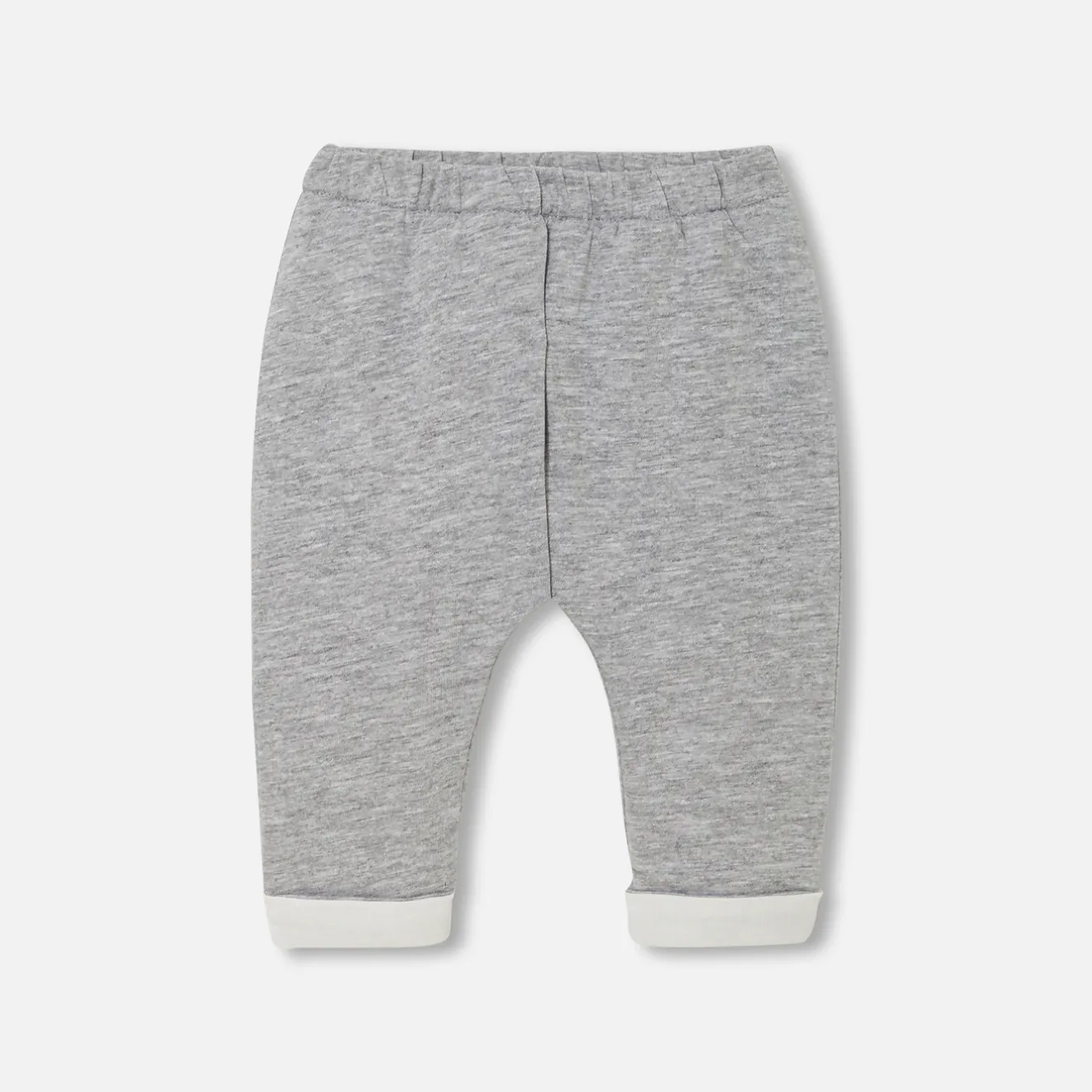 Jacadi Bloomers, Overalls And Sets|Baby comfort set in jersey Jacadi light Heather Grey