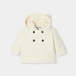 Jacadi Jumpers, Sweatshirts And Cardigans|Baby fleece jacket Jacadi soft white