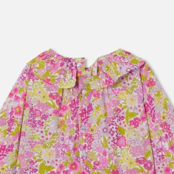 Jacadi Blouses|Baby girl blouse in Liberty fabric White/Multicolour