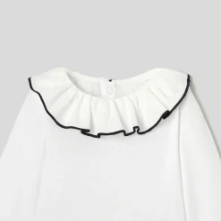 Jacadi Bodysuits|Baby girl bodysuit Jacadi White
