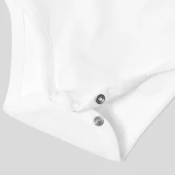 Jacadi Bodysuits|Baby girl bodysuit with petal collar Jacadi White