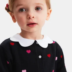 Jacadi Cardigans, Sweaters And Sweatshirts|Baby girl cardigan Navy/Multicolour