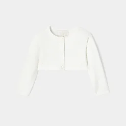 Jacadi Cardigans, Sweaters And Sweatshirts|Baby girl cardigan Jacadi White