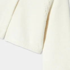 Jacadi Cardigans, Sweaters And Sweatshirts|Baby girl ceremony bolero Jacadi soft white