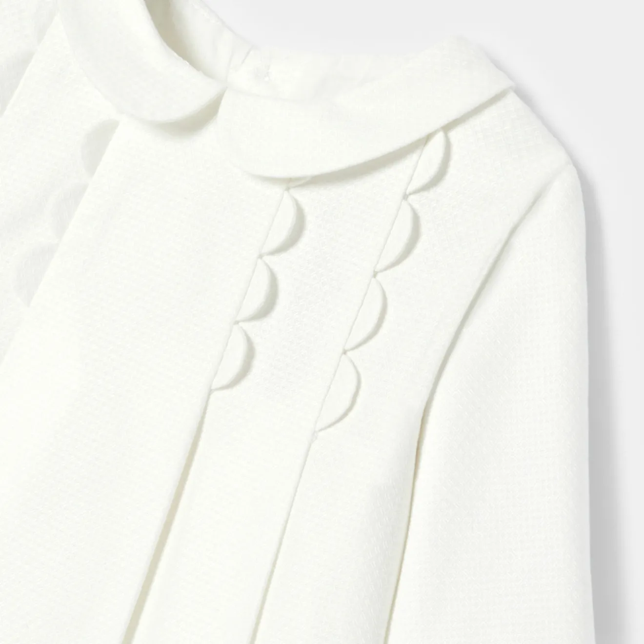 Jacadi Dresses|Baby girl ceremony dress Jacadi soft white