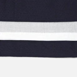Jacadi Dresses|Baby girl ceremony dress White/Navy