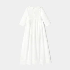 Jacadi Dresses|Baby girl ceremony long dress Jacadi White