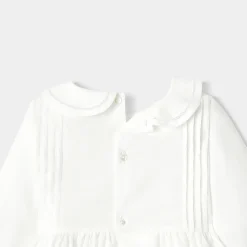 Jacadi Dresses|Baby girl ceremony long dress Jacadi White