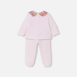 Jacadi Bloomers, Overalls And Sets|Baby girl comfort set Jacadi pale Pink