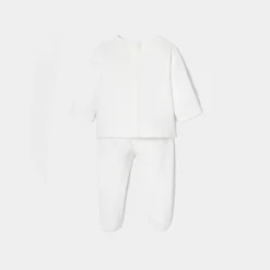 Jacadi Bloomers, Overalls And Sets|Baby girl comfort set Jacadi White