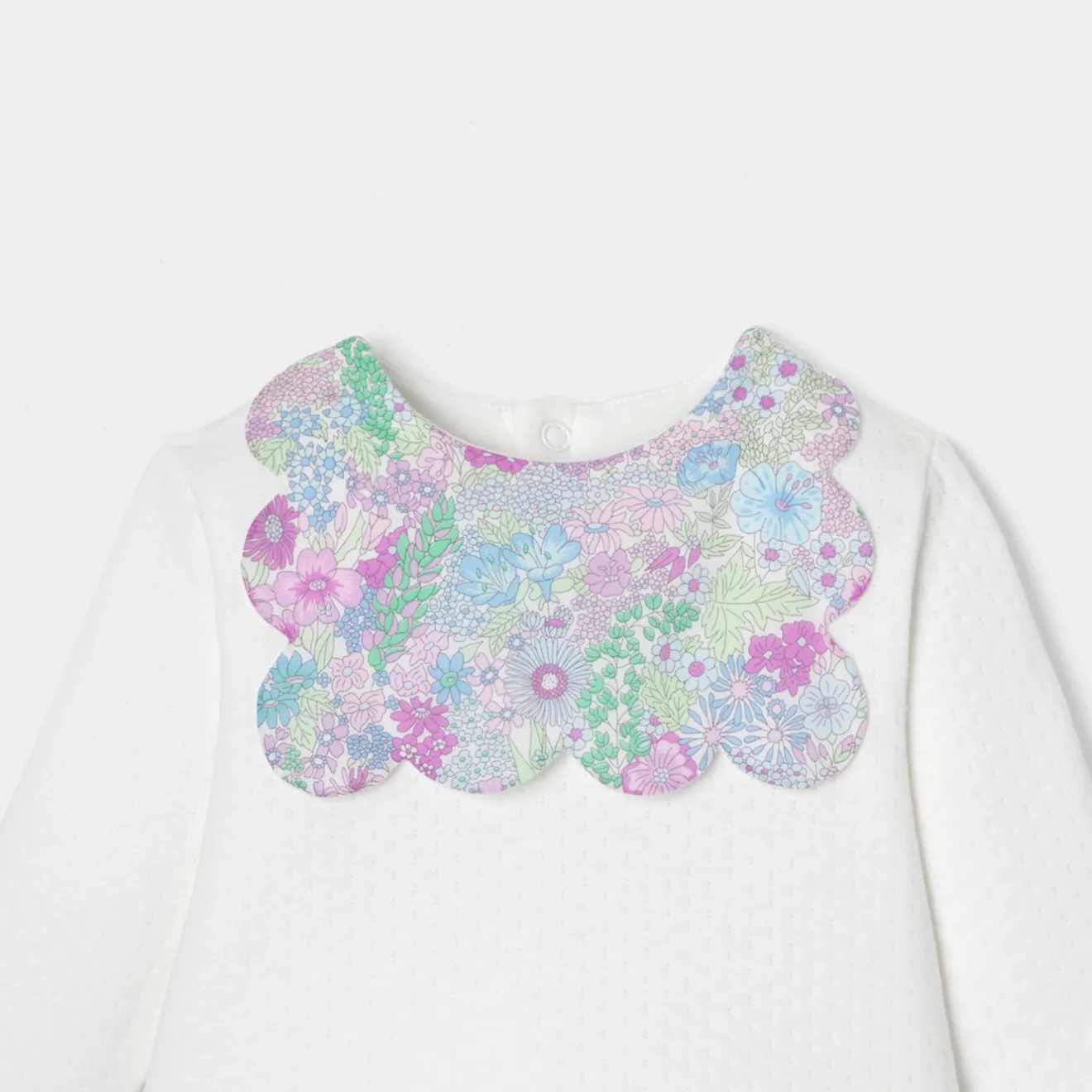 Jacadi Bloomers, Overalls And Sets|Baby girl comfort set Jacadi White