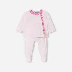 Jacadi Bloomers, Overalls And Sets|Baby girl comfort set Jacadi pale Pink