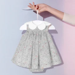 Jacadi Dresses|Baby girl dress My First White/Multicolour