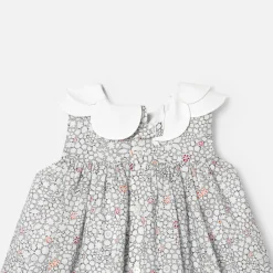 Jacadi Dresses|Baby girl dress My First White/Multicolour