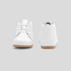 Jacadi Ankle & Lined Boots|Baby girl first ankle boots Jacadi White