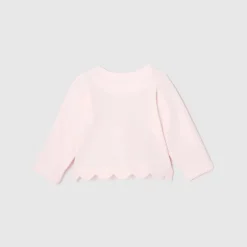 Jacadi Cardigans, Sweaters And Sweatshirts|Baby girl fleece cardigan Jacadi Powder Pink