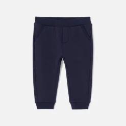 Jacadi Pants And Shorts|Baby girl fleece sweatpants Jacadi Navy