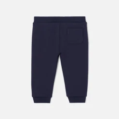 Jacadi Pants And Shorts|Baby girl fleece sweatpants Jacadi Navy