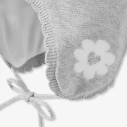 Jacadi Beanies, Scarves And Gloves|Accessories|Baby girl hat Jacadi light Heather Grey
