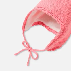Jacadi Beanies, Scarves And Gloves|Accessories|Baby girl hat Pink/Multicolour