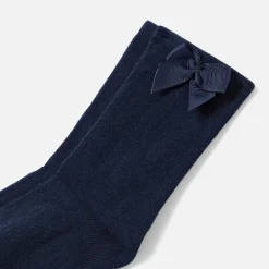 Jacadi Tights, Socks And Booties|Accessories|Baby girl high socks Jacadi Navy
