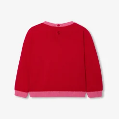 Jacadi Cardigans, Sweaters And Sweatshirts|Baby girl Holiday sweater Jacadi Red