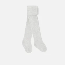 Jacadi Accessories|Baby girl jersey tights Jacadi light Heather Grey