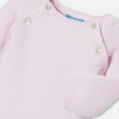 Jacadi Bloomers, Overalls And Sets|Baby girl jumpsuit Jacadi pale Pink