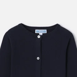 Jacadi Cardigans, Sweaters And Sweatshirts|Baby girl knitted cardigan Jacadi Navy