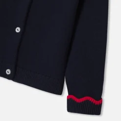 Jacadi Cardigans, Sweaters And Sweatshirts|Baby girl knitted cardigan Jacadi Navy