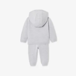 Jacadi Bloomers And Overalls|Baby girl knitted comfort set Grey/Multicolour