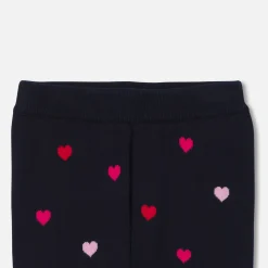 Jacadi Pants And Shorts|Baby girl knitted pants Navy/Multicolour
