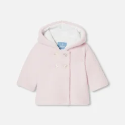 Jacadi Coats And Outerwear|Baby Snowsuits & Burnous|Baby girl lined jacket Jacadi pale Pink