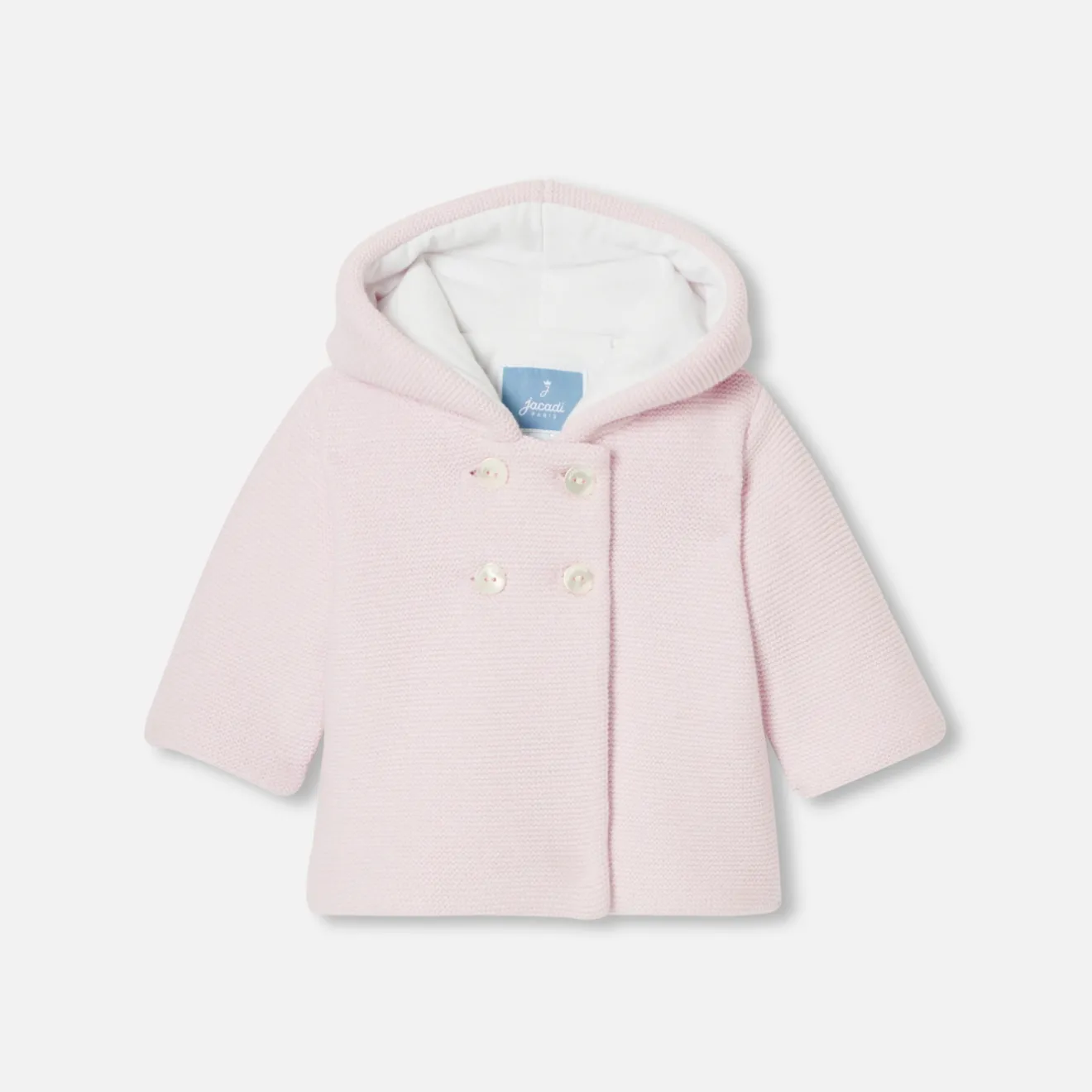 Jacadi Coats And Outerwear|Baby Snowsuits & Burnous|Baby girl lined jacket Jacadi pale Pink
