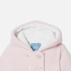 Jacadi Coats And Outerwear|Baby Snowsuits & Burnous|Baby girl lined jacket Jacadi pale Pink
