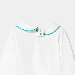 Jacadi Polos And T-Shirts|Baby girl long-sleeved T-shirt Jacadi White
