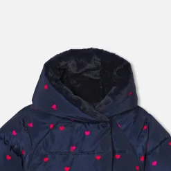 Jacadi Coats And Outerwear|Toddler Coats & Puffer Jackets|Baby girl padded jacket Jacadi Navy