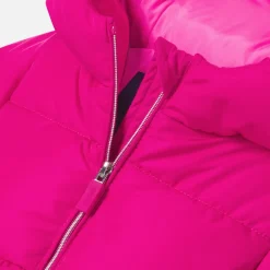 Jacadi Coats And Outerwear|Girl Coats & Puffer Jackets|Baby girl padded jacket Grenadine Pink