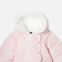 Jacadi Coats And Outerwear|Toddler Coats & Puffer Jackets|Baby girl padded jacket Jacadi Powder Pink