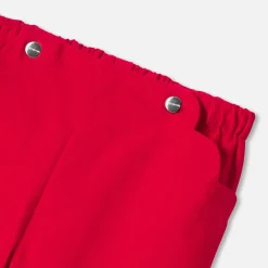 Jacadi Pants And Shorts|Baby girl pants Jacadi Red