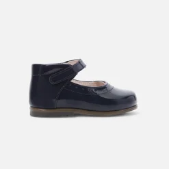 Jacadi Mary Janes, T-Straps And Ballet Flats|Baby girl patent leather Mary Janes Jacadi Navy