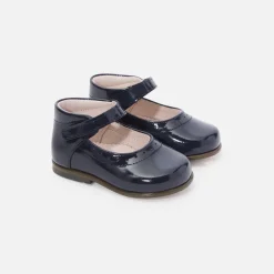 Jacadi Mary Janes, T-Straps And Ballet Flats|Baby girl patent leather Mary Janes Jacadi Navy