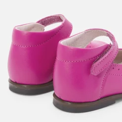 Jacadi Mary Janes, T-Straps And Ballet Flats|Baby girl patent leather Mary Janes Pink