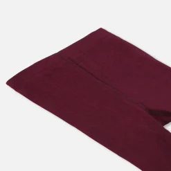 Jacadi Tights, Socks And Booties|Accessories|Baby girl ribbed tights Burgundy