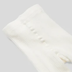 Jacadi Tights, Socks And Booties|Accessories|Baby girl ribbed tights Jacadi soft white