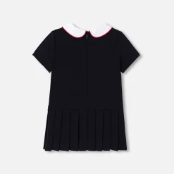 Jacadi Dresses|Baby girl short-sleeved dress Jacadi Navy