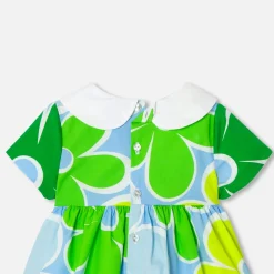 Jacadi Dresses|Baby girl short-sleeved dress White/Multicolour